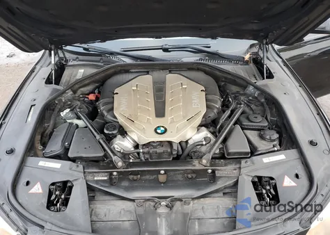 2010 BMW 750I xDrive from USA, damaged, VIN WBAKC6C50ACL67892